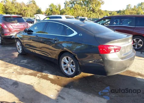 2015 Chevrolet Impala 1Lt из США, поврежденный, VIN 2G1115SL6F9274784